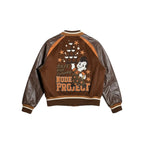 Nude Project '24/7 Fast Delivery' Varsity Jacket - Urban Cult