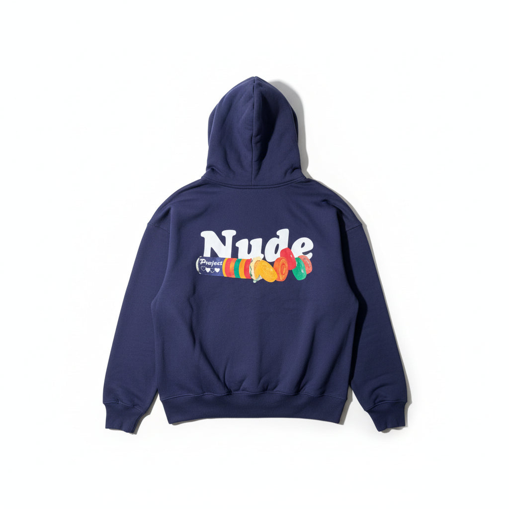 Nude Project Candy 'Chérie' Hoodie - Navy - Urban Cult
