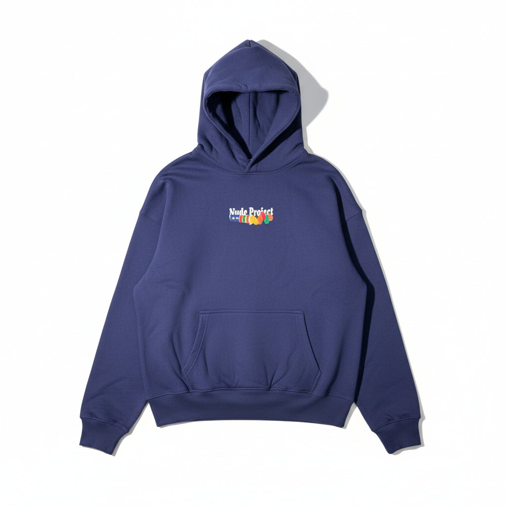 Nude Project Candy 'Chérie' Hoodie - Navy - Urban Cult