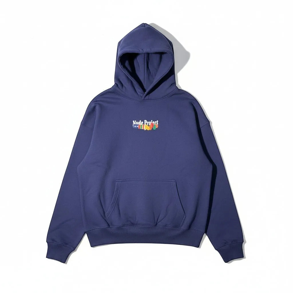 Nude Project Candy 'Chérie' Hoodie - Navy - Urban Cult