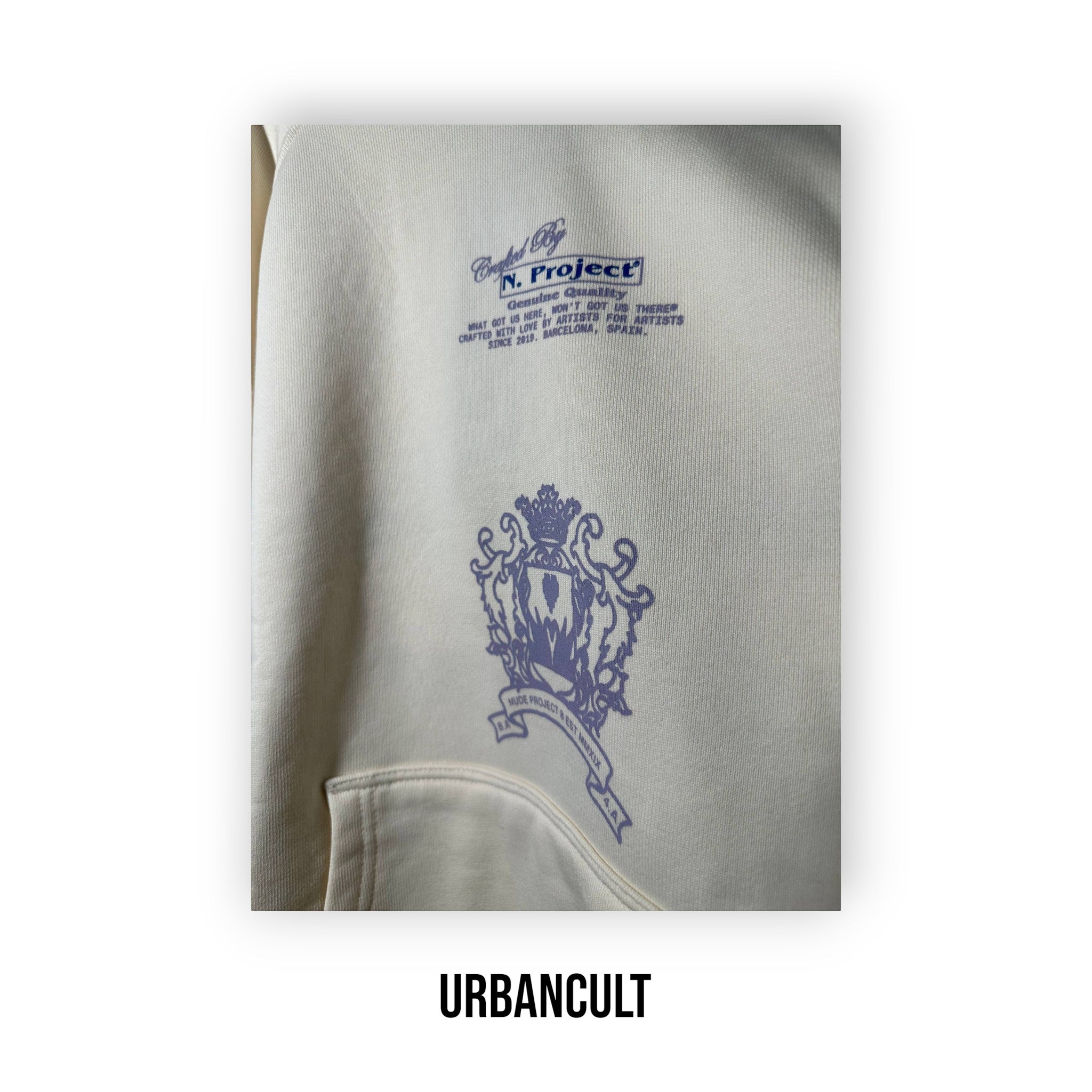 Nude Project 'Chateau' Hoodie - Marshmallow - Urban Cult