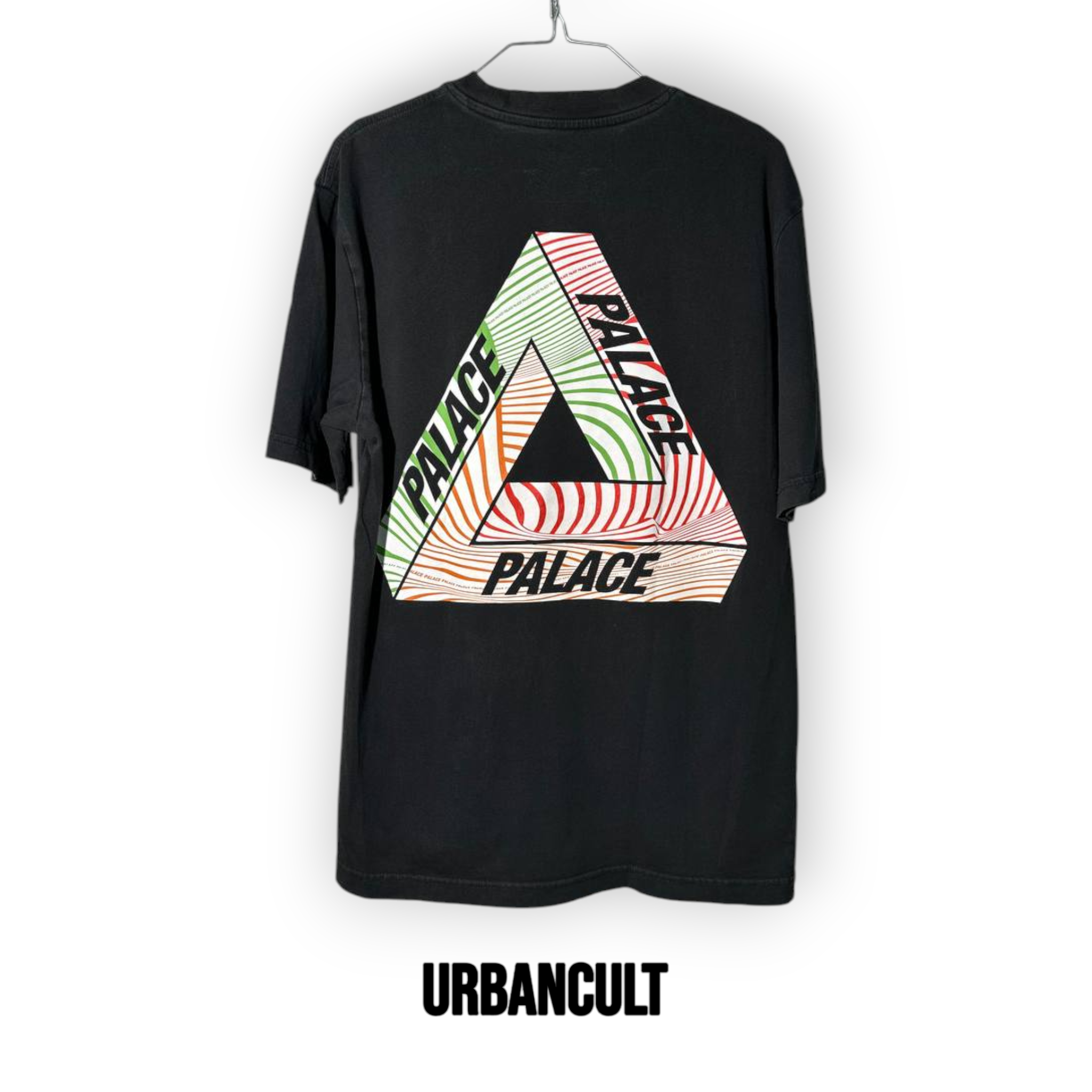 Palace Tri-Ferg tri Tex T-shirt - Nero - Urban Cult