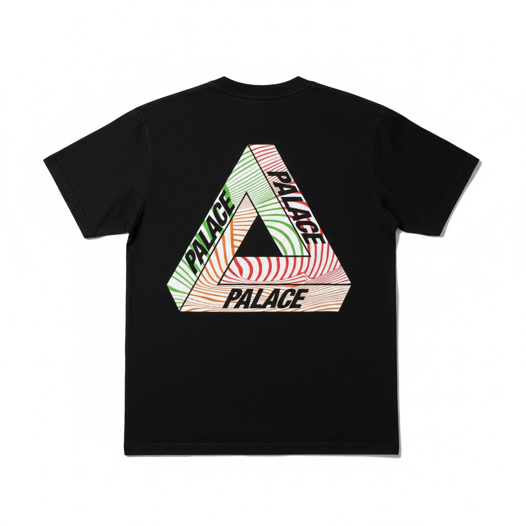 Palace Tri-Ferg tri Tex T-shirt - Nero - Urban Cult