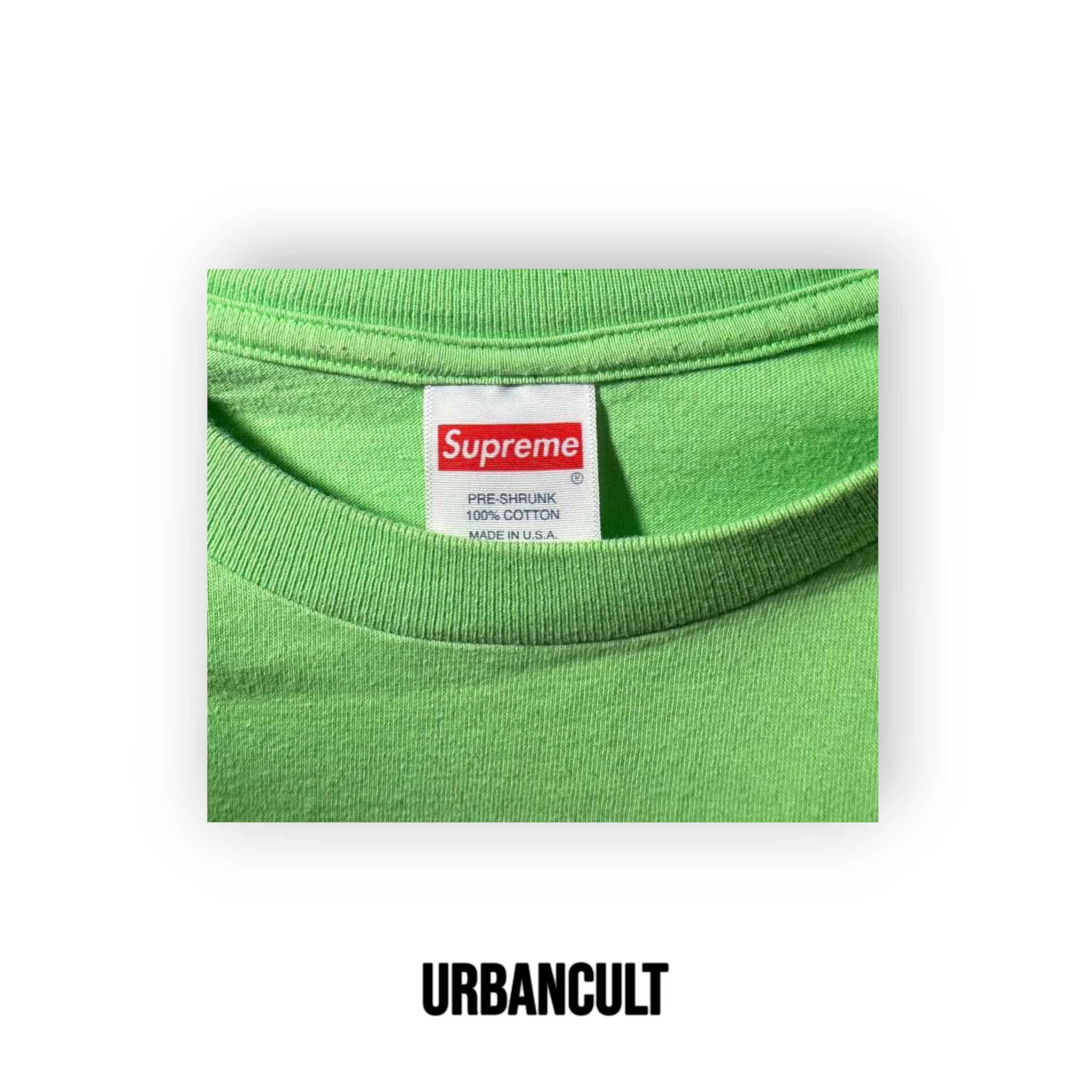Supreme Alien T-shirt - Verde Lime - Urban Cult