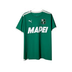 Urban Cult green Puma Sassuolo Calcio 2021 pre-match football jersey size M with MAPEI sponsor