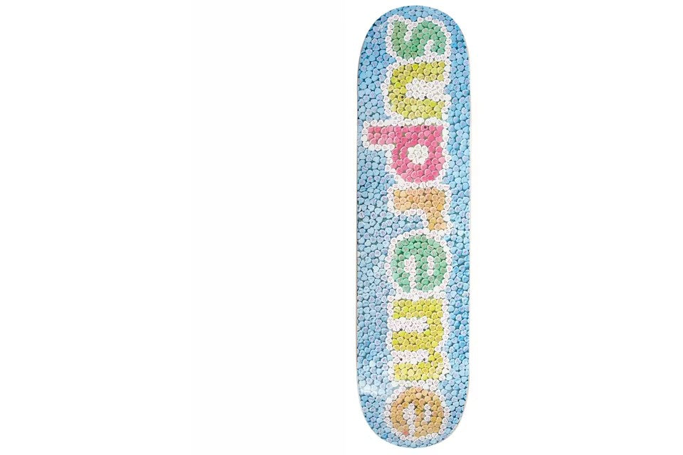 Supreme Candy Hearts Tavola Skateboard - Blu - Urban Cult