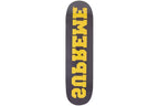 Supreme Reverse Tavola Skateboard - Blu / Giallo - Urban Cult