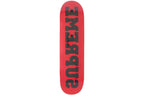 Supreme Reverse Tavola Skateboard - Rosso - Urban Cult