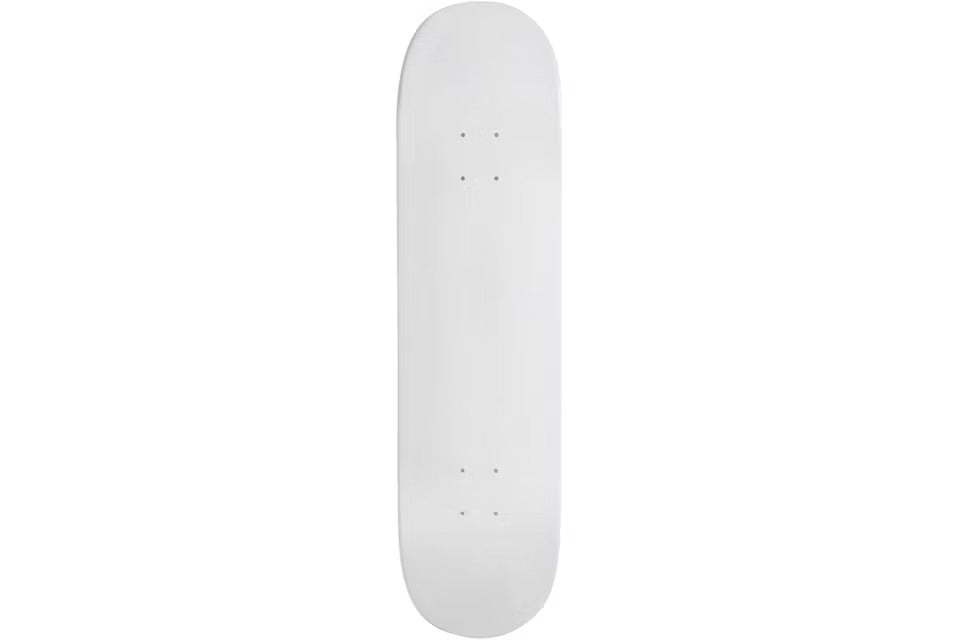 Supreme Tonal Box Logo Tavola Skateboard - Bianco - Urban Cult