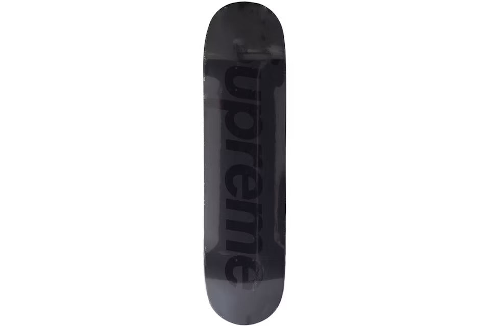 Supreme Tonal Box Logo Tavola Skateboard - Nero - Urban Cult
