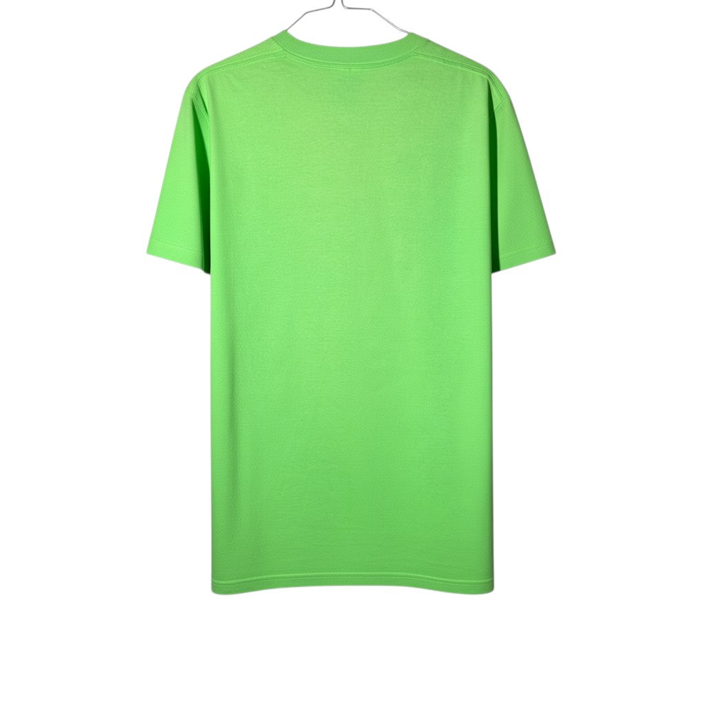Urban Cult Supreme Alien T-shirt in Verde Lime (Lime Green) cotton, size S, SS22 collection.