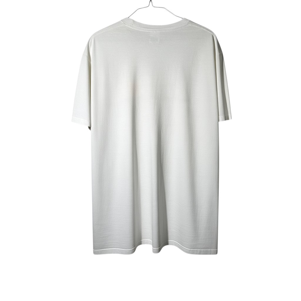 Urban Cult white cotton Supreme All Over T-shirt with Japanese writing, size L, SS22 collection.