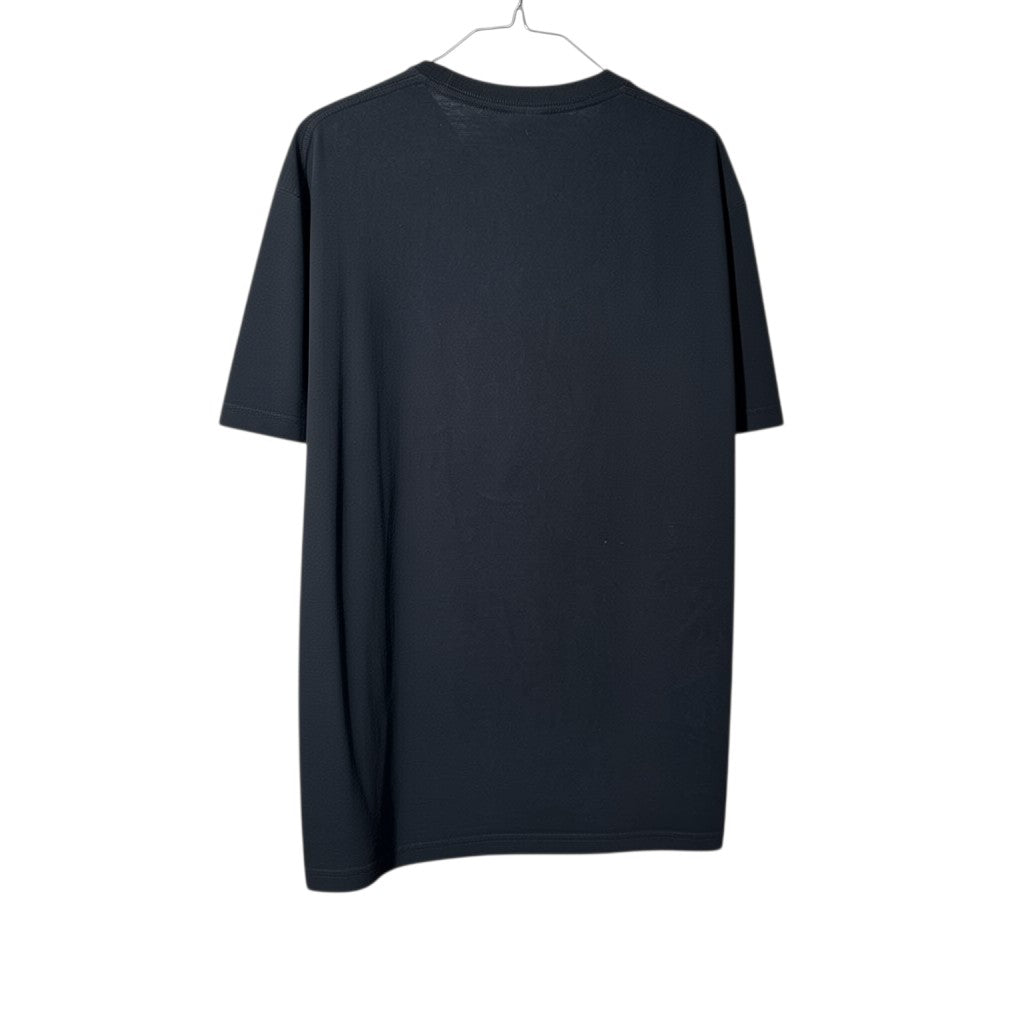 Urban Cult black cotton Supreme Faces T-shirt, size L, FW18 collection, surreal graphic print.
