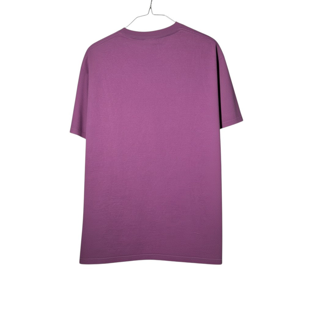 Urban Cult Supreme Rick Rubin T-shirt in Prugna Viola (Plum Violet) cotton, size M, FW21 collection.