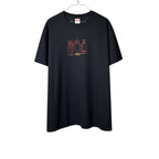 Urban Cult black cotton Supreme Three Kings T-shirt SS23, size M, with red graphic print.