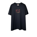 Urban Cult black cotton Supreme Three Kings T-shirt SS23, size M, with red graphic print.