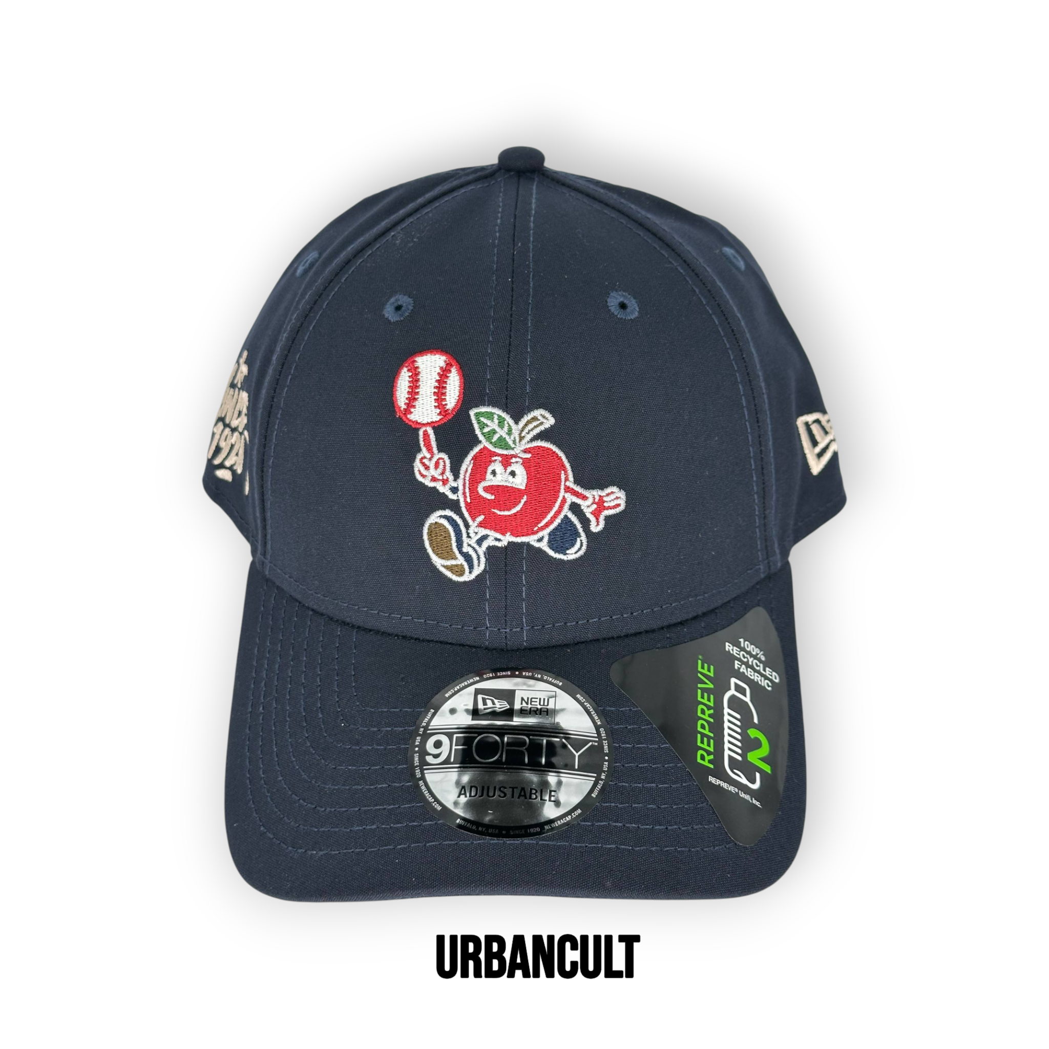New Era Repreve Apple Base - Blu Navy - Urban Cult