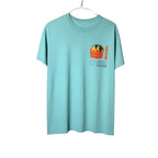 Urban Cult light blue cotton t-shirt, Travis Scott Cactus Jack x Uninterrupted Class 2020 graphic tee, size M