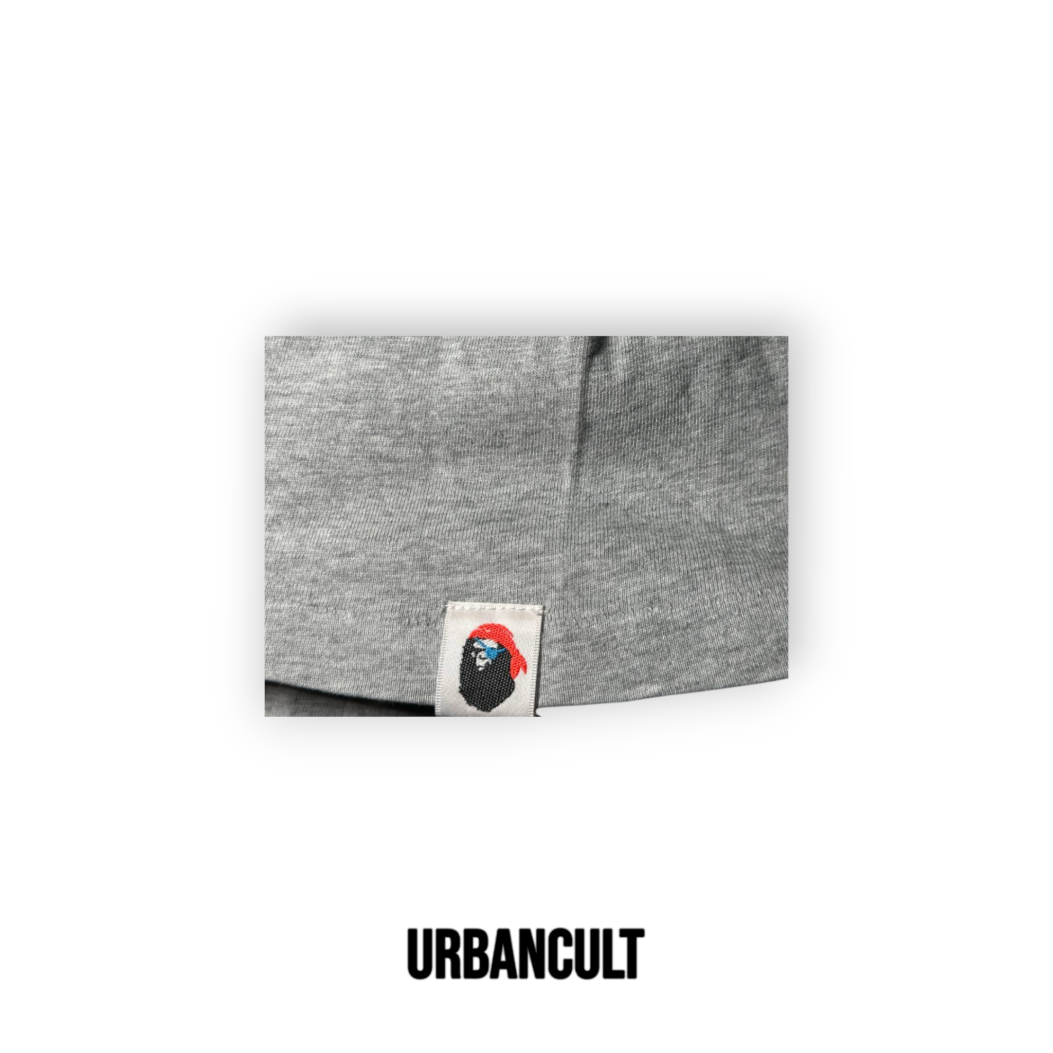 BAPE Pirate Head Logo T-shirt - Grigia - Urban Cult