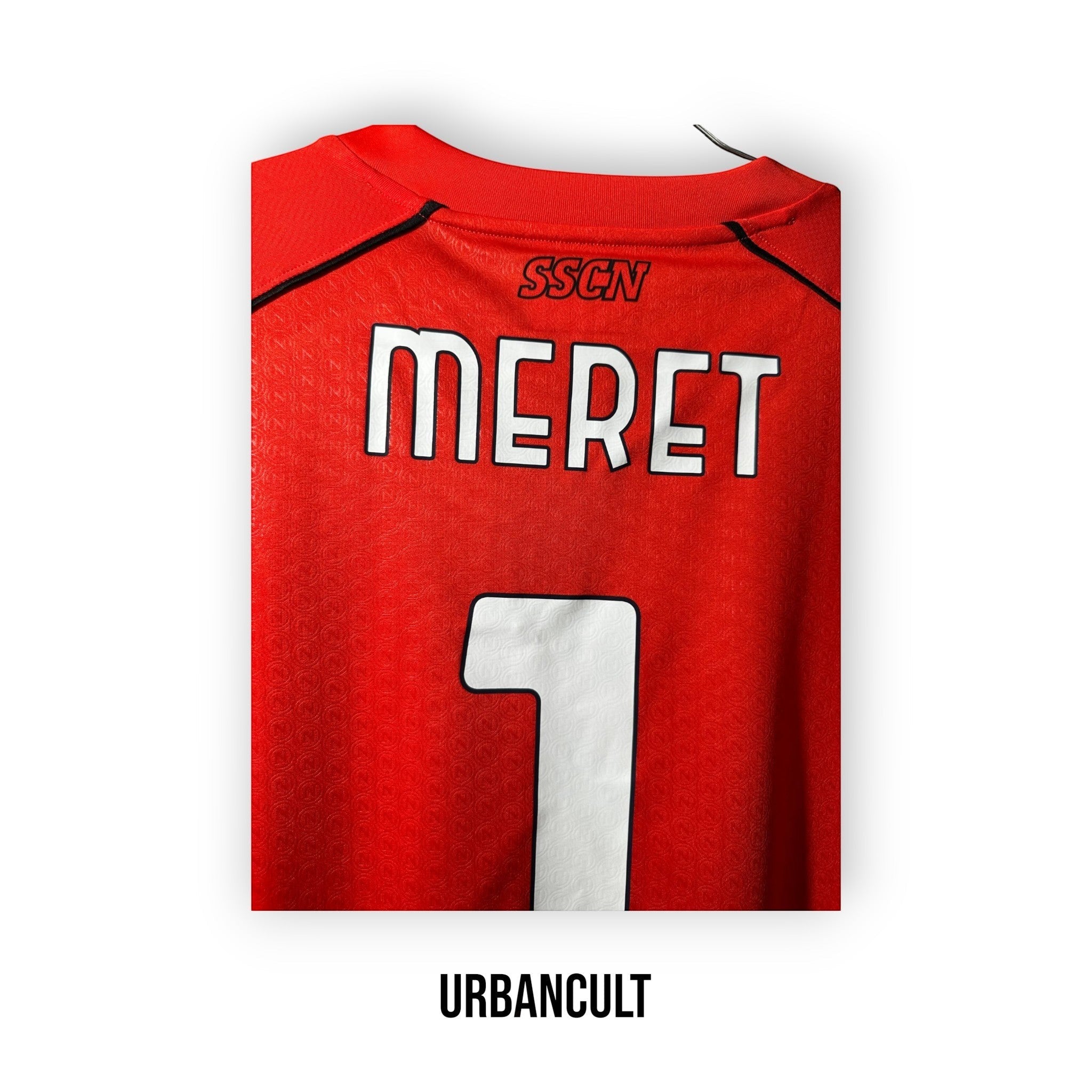 Maglia Napoli 2024/25 - Meret #1 AUTOGRAFATA (Red Edition) - Urban Cult