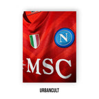 Maglia Napoli 2024/25 - Meret #1 AUTOGRAFATA (Red Edition) - Urban Cult