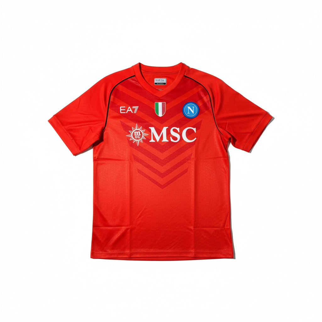 Maglia Napoli 2024/25 - Meret #1 AUTOGRAFATA (Red Edition) - Urban Cult
