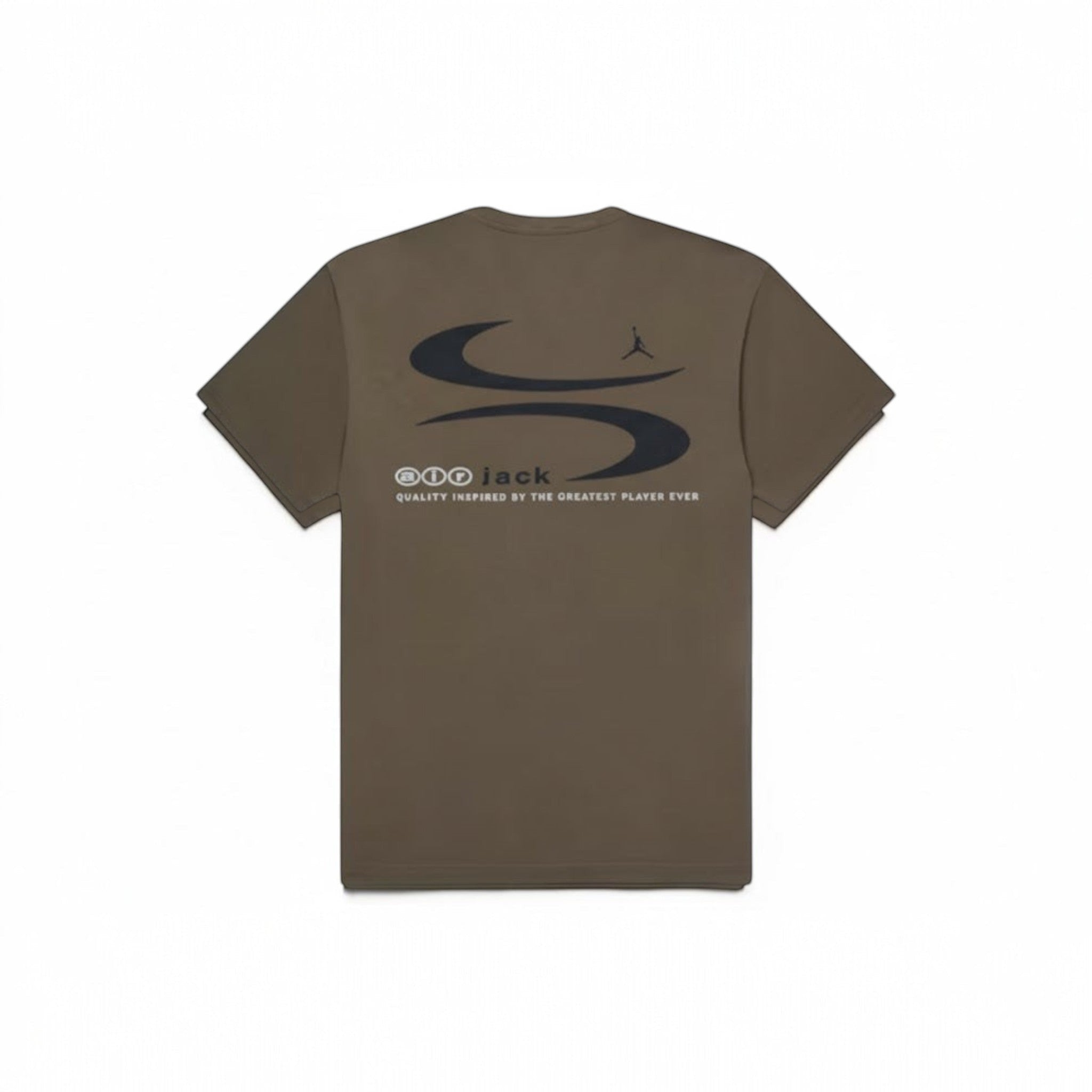 T-Shirt Jordan x Travis Scott "Air Tee" - Marrone - Urban Cult