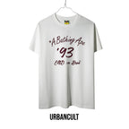 Urban Cult T-Shirt BAPE x End Bowling Tee Bianca in cotone bianco con stampa "A Bathing Ape '93 END. in Bape"