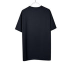 T-Shirt nera in cotone di alta qualità di A Bathing Ape (BAPE), taglia L.