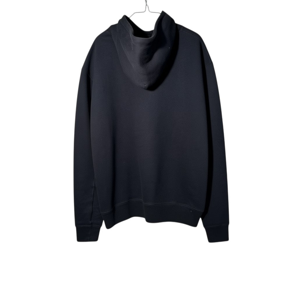 Urban Cult black cotton heavy hoodie with Classic Owl logo embroidered on the chest, size M.