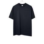 Urban Cult T-shirt Corteiz OG Alcatraz Italia Nera in cotone pesante con vestibilità oversize. Logo Alcatraz con dettagli Italia.