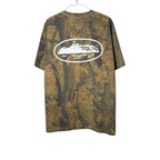 Urban Cult T-Shirt Corteiz Island Alcatraz Puff Print Forest Camo cotone M