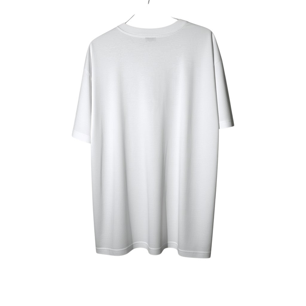 Urban Cult T-shirt Corteiz All Stars Italia bianca in cotone, taglia M. Stile streetwear.