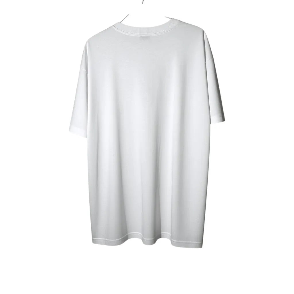 Urban Cult T-shirt Corteiz All Stars Italia bianca in cotone, taglia M. Stile streetwear.