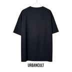 Urban Cult T-Shirt Corteiz NDA Logo Nera in cotone nero con logo parodia NBA.