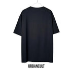 Urban Cult T-Shirt Corteiz NDA Logo Nera in cotone nero con logo parodia NBA.