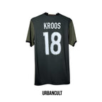 Urban Cult Germany away jersey 2016/17 Toni Kroos 18, black with green sleeves, size M