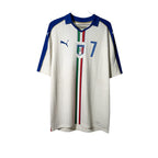 Urban Cult Maglia Italia Trasferta Zaza #7 Euro 2016 Match Version Rara Bianca XL