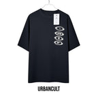 Urban Cult black cotton oversized T-Shirt Jordan x Travis Scott Air Tee with white graphic details