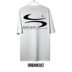 Urban Cult T-Shirt Jordan x Travis Scott bianca in cotone con logo Cactus Jack e Jumpman sul retro. Taglia XS (vestibilità oversize).