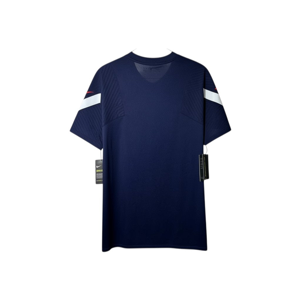 Urban Cult Maglia Ufficiale Francia 2021/2022 Home Blu Scuro Nike con banda rossa sulle maniche.