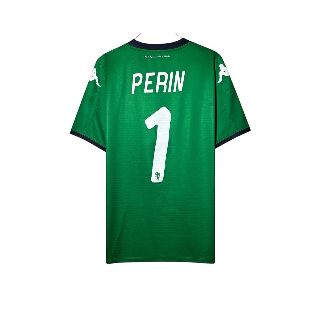 Urban Cult Maglia Portiere Genoa FC 2019/2020 Verde Perin #1 Taglia L. Maglia da calcio ufficiale Kappa.