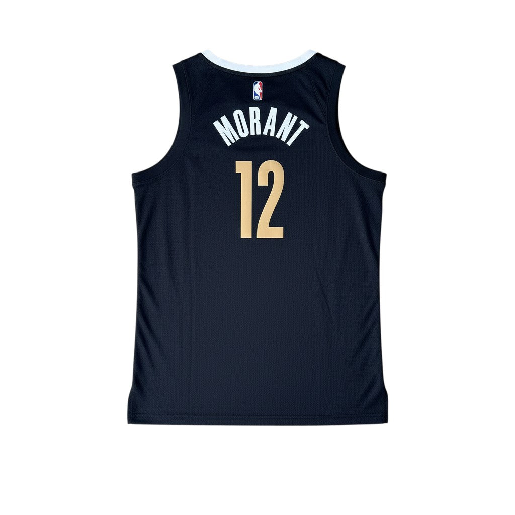 Urban Cult Memphis Grizzlies Ja Morant #12 Official Nike Basketball Jersey, Black, Size XL