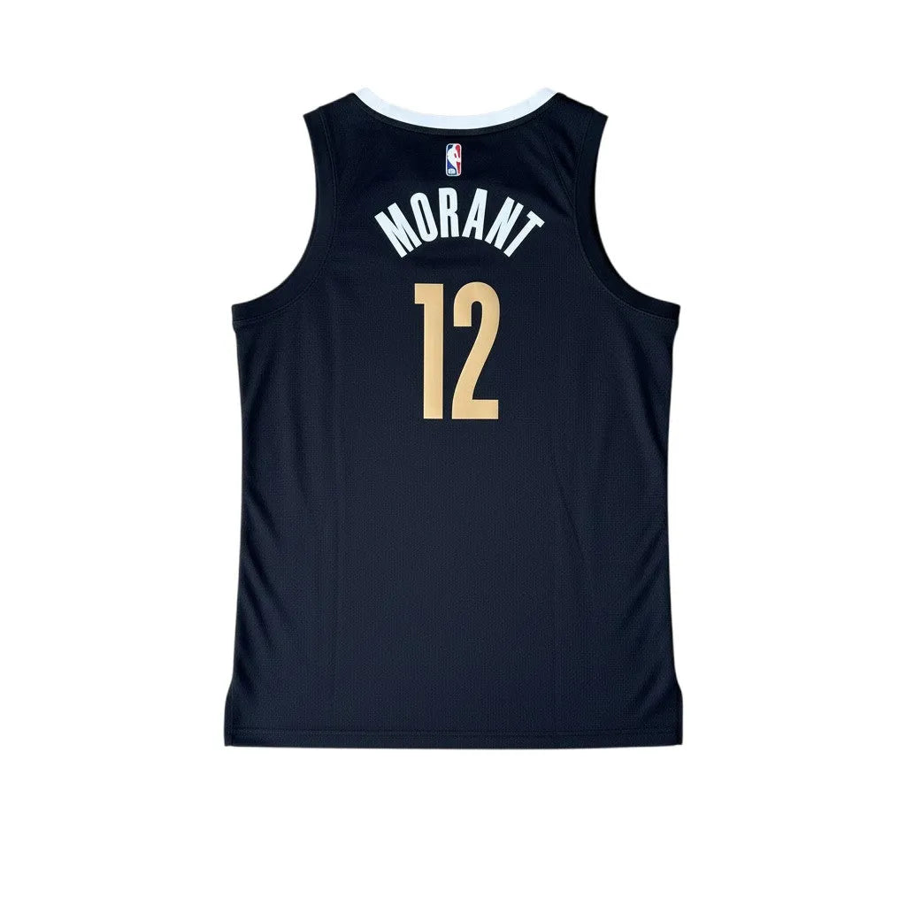 Urban Cult Memphis Grizzlies Ja Morant #12 Official Nike Basketball Jersey, Black, Size XL
