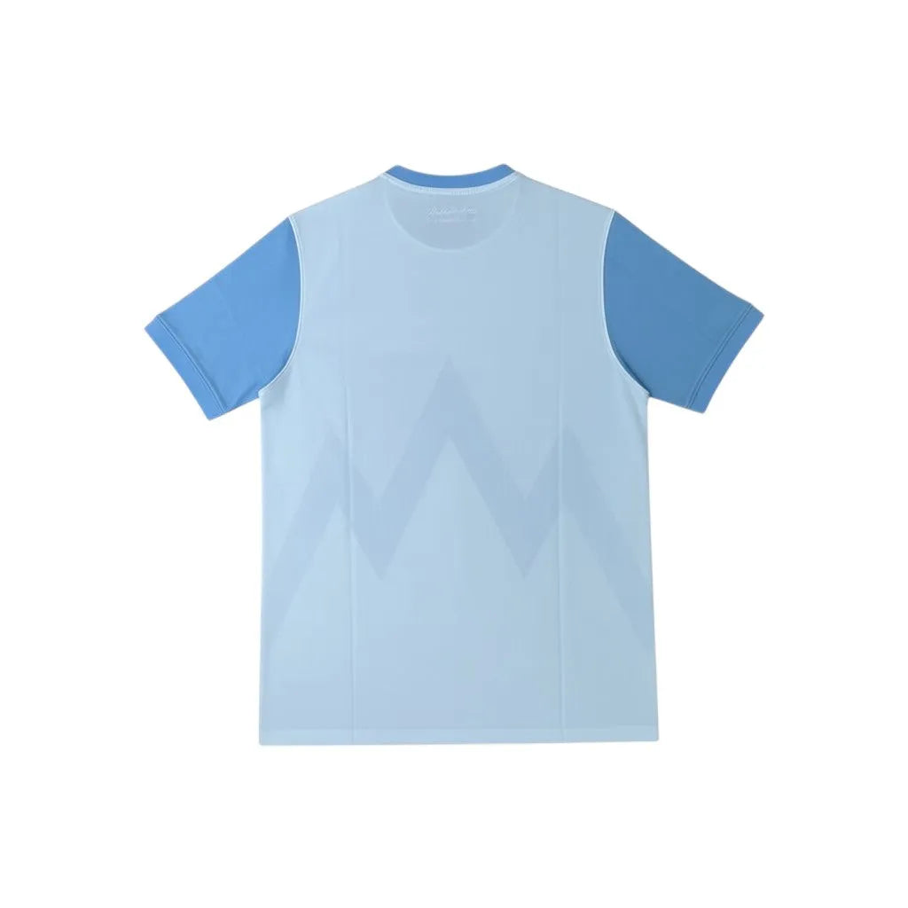Urban Cult Slovenia National Team 2020/2021 Home Jersey. Light blue with subtle mountain graphic and white collar detail. Nike.