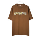 Urban Cult brown cotton Supreme Diamond T-shirt, size L, FW21 collection. Features a graphic print of the Supreme logo with diamond elements.
