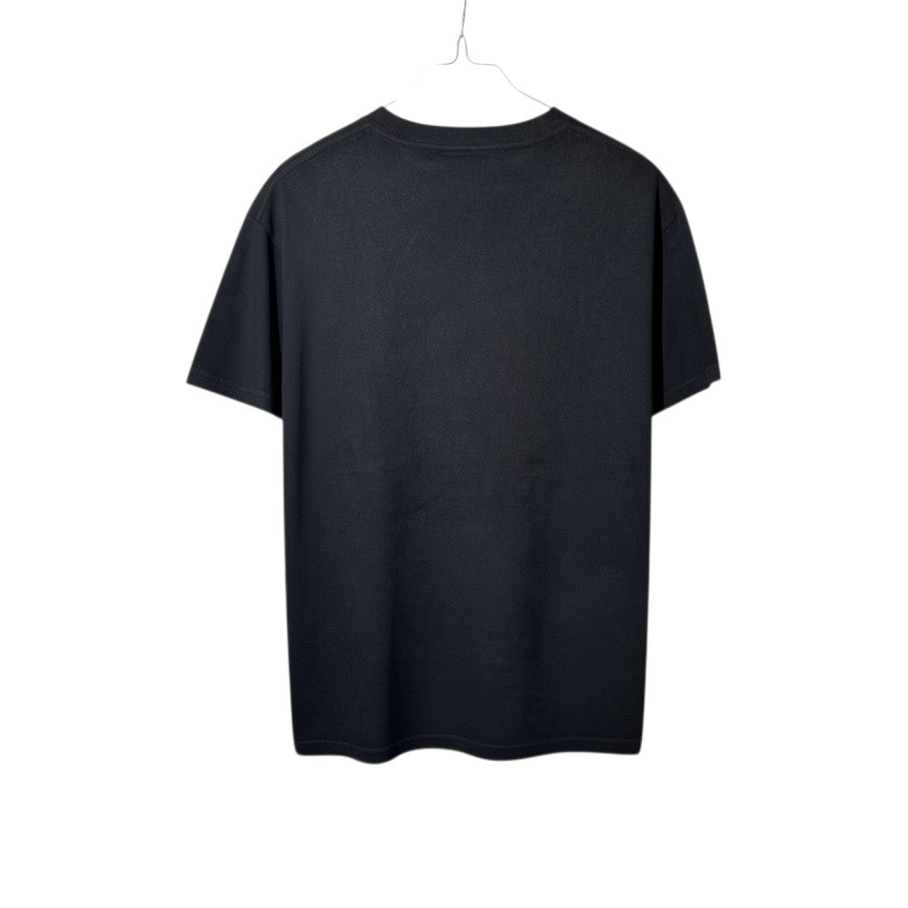 Urban Cult Supreme x Yohji Yamamoto Scribble Portrait T-shirt nera in cotone, taglia S, collezione FW20.