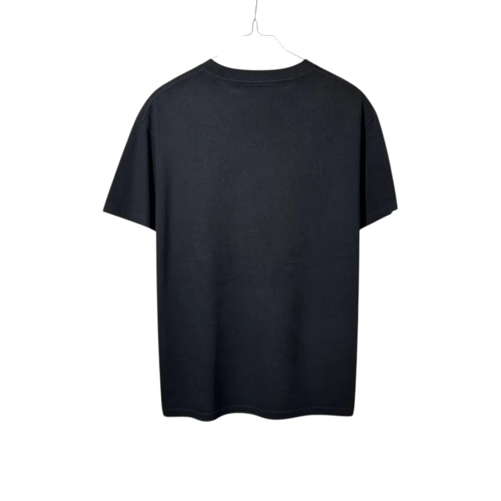 Urban Cult Supreme x Yohji Yamamoto Scribble Portrait T-shirt nera in cotone, taglia S, collezione FW20.