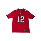 Urban Cult Maglia Home ufficiale Tampa Bay Buccaneers NFL Tom Brady 12 rossa Nike Game Jersey