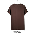 Urban Cult T-shirt marrone in cotone, collaborazione Travis Scott Cactus Jack x Fragment Design, taglia S